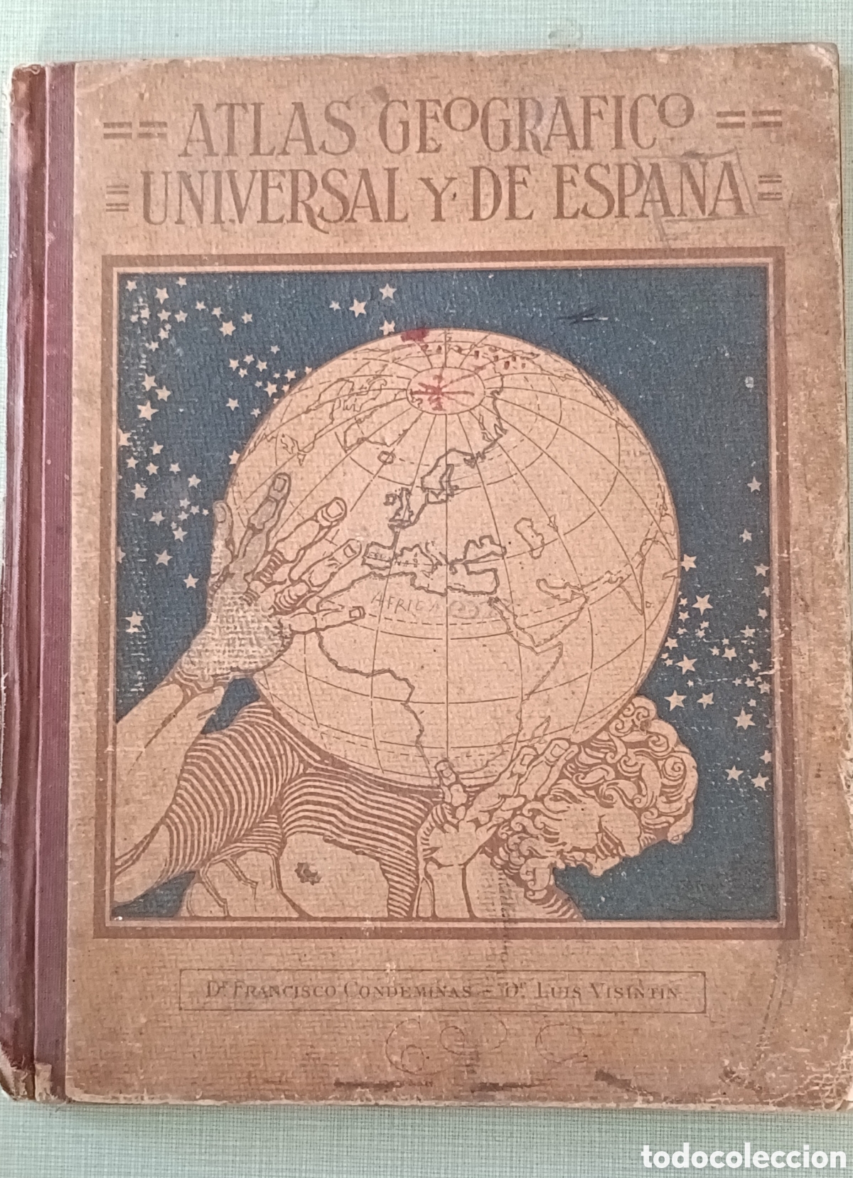 Libros de segunda mano: Atlas Geogr&aacute;fico Universal y de Espa&ntilde;a