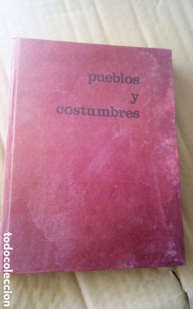 Libros de segunda mano: Pueblos y costumbres. Pablo Beltr&aacute;n de Heredia. Ilustraciones de Miguel &Aacute;ngel Pacheco. 1967.