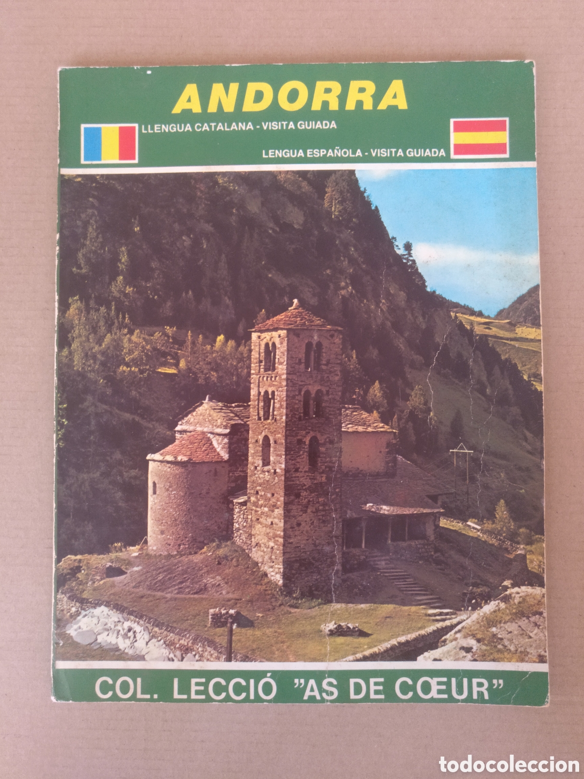 Libros de segunda mano: Andorra. Llibre tur&iacute;stic. Visita guiada en llengua catalana i lengua espa&ntilde;ola. Col.lecci&oacute; As de Coeu