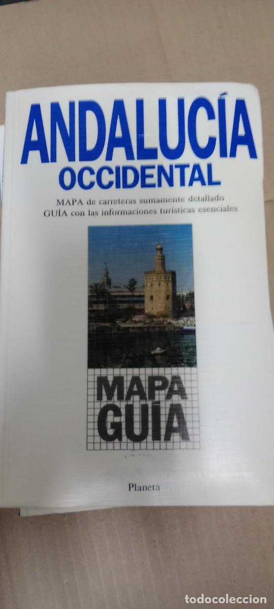 Libros de segunda mano: ANDALUCIA OCCIDENTAL MAPA GUIA LIBRO CC-CE44