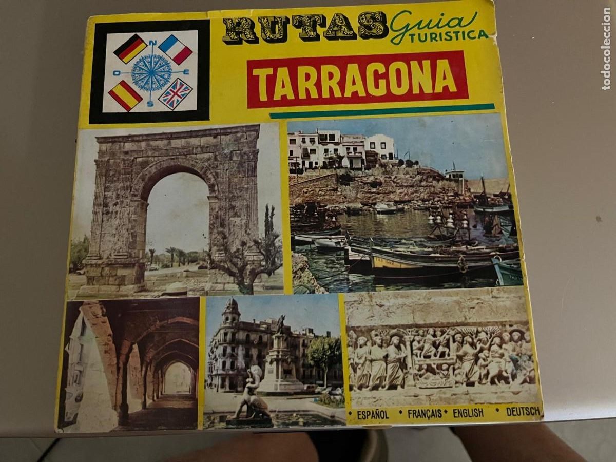 Libros de segunda mano: rutas guia turistica Tarragona 1974