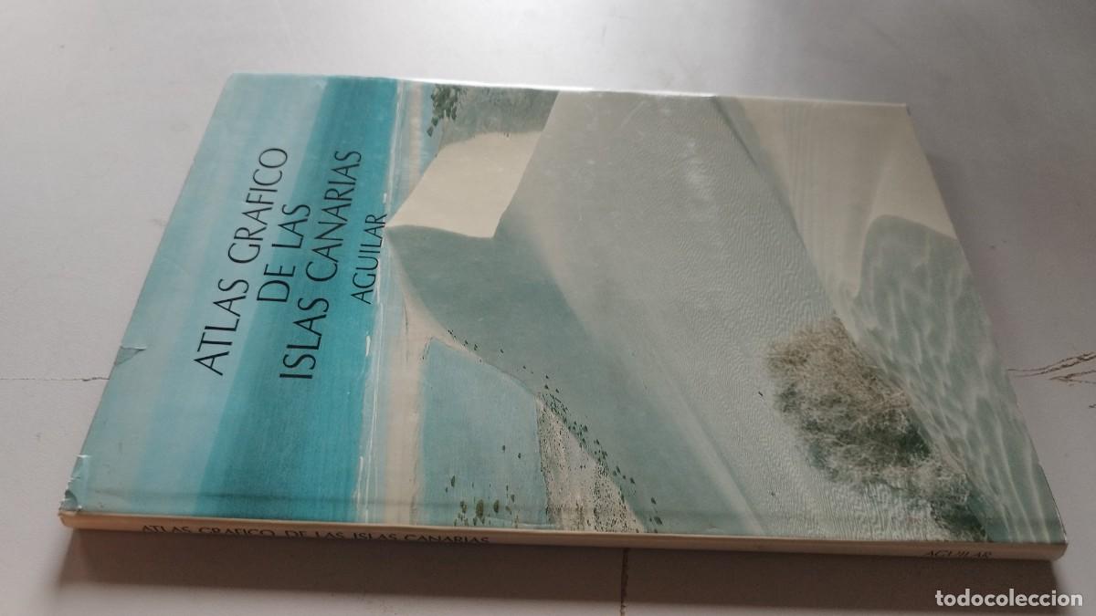 Libros de segunda mano: ATLAS GRAFICO DE LAS ISLAS CANARIAS / / GV 25 / AGUILAR