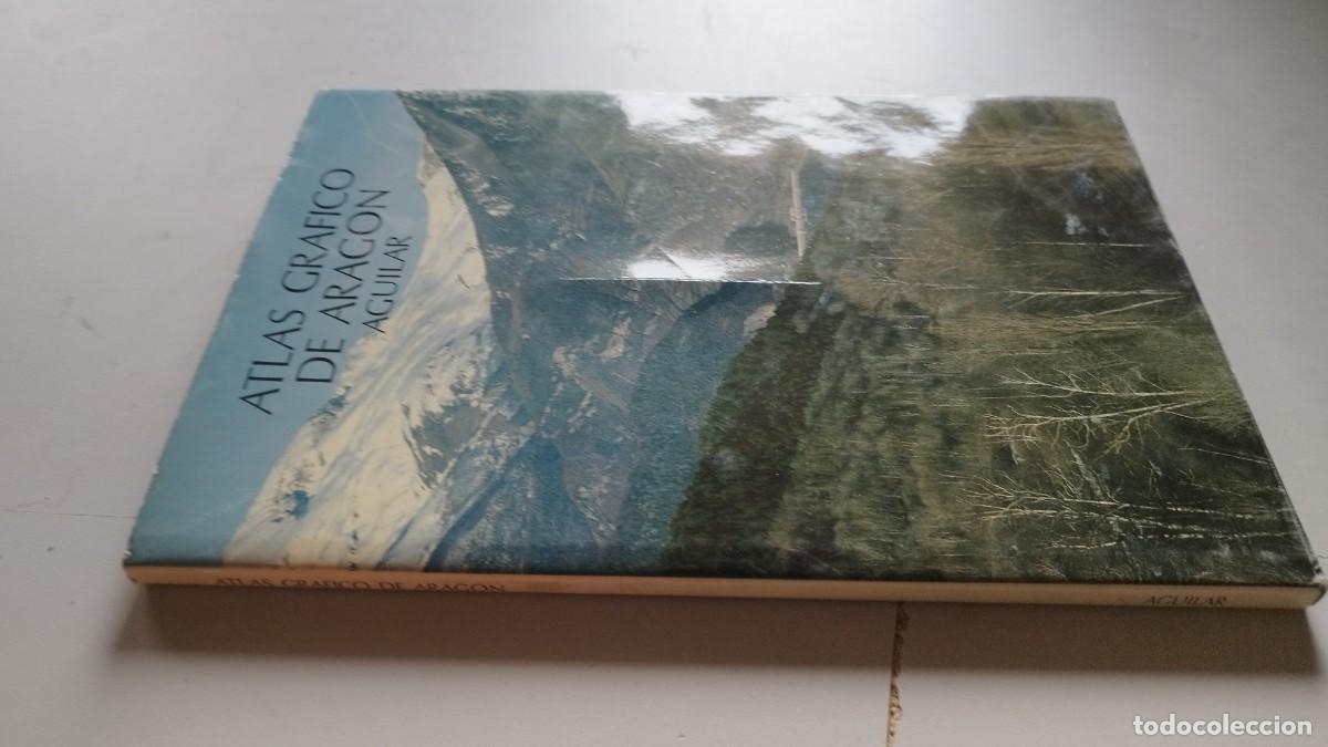 Libros de segunda mano: ATLAS GRAFICO DE ARAGON / ARAGON / GV 25 / AGUILAR