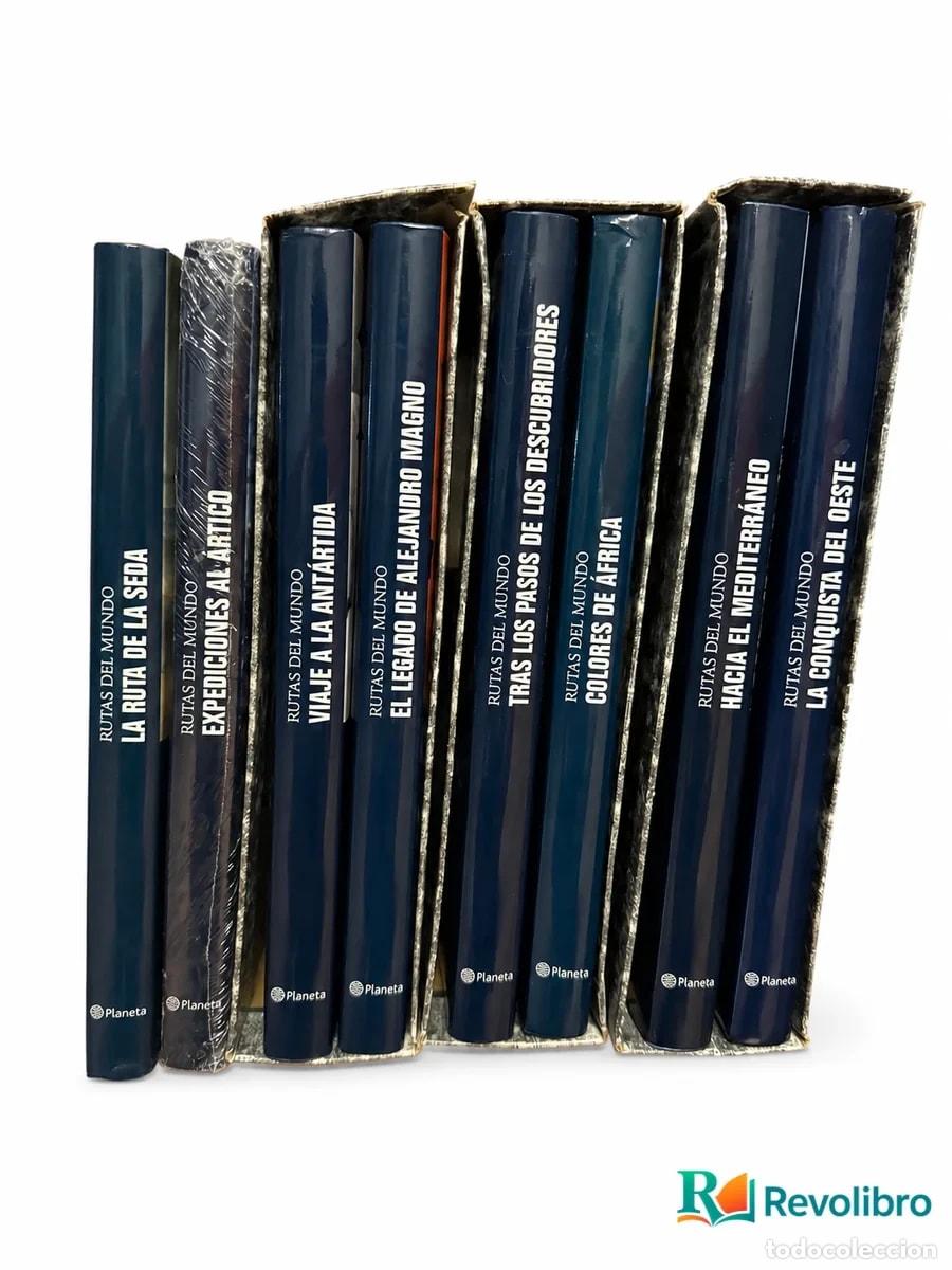 Libros de segunda mano: Rutas del mundo 8 tomos Planeta
