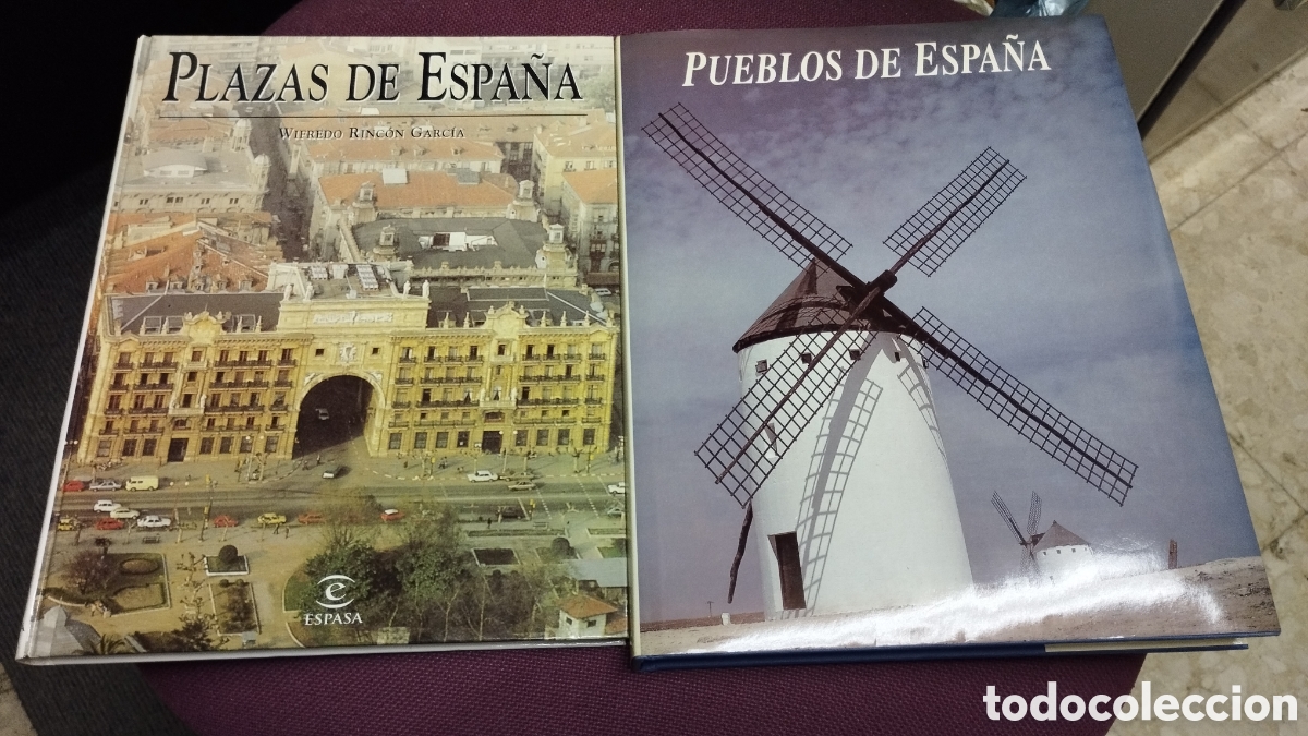 Libros de segunda mano: Plazas de Espa&ntilde;a y Pueblos de Espa&ntilde;a