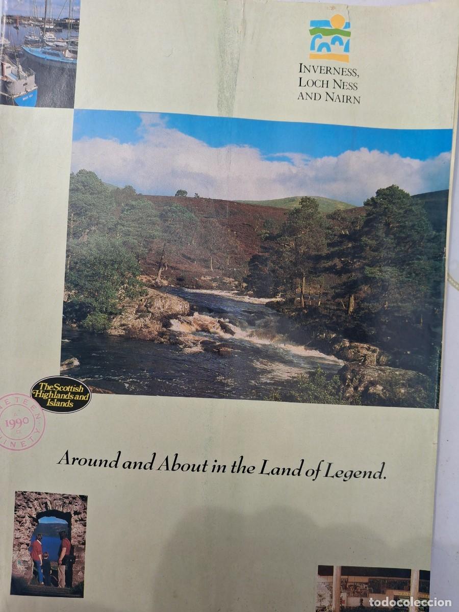 Libros de segunda mano: Escocia - Inverness, Loch Ness and nairn - Around and about in the land of legend (1990)