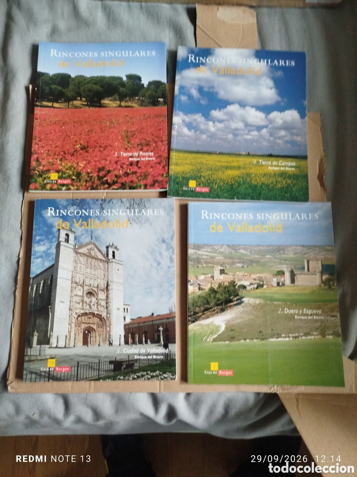 Libros de segunda mano: Rincones singulares de Valladolid 4 tomos