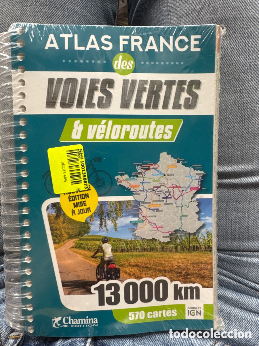 Libros de segunda mano: Atlas France des Voies Vertes & V&eacute;loroutes - Chamina / IGN (Nuevo sin abrir)