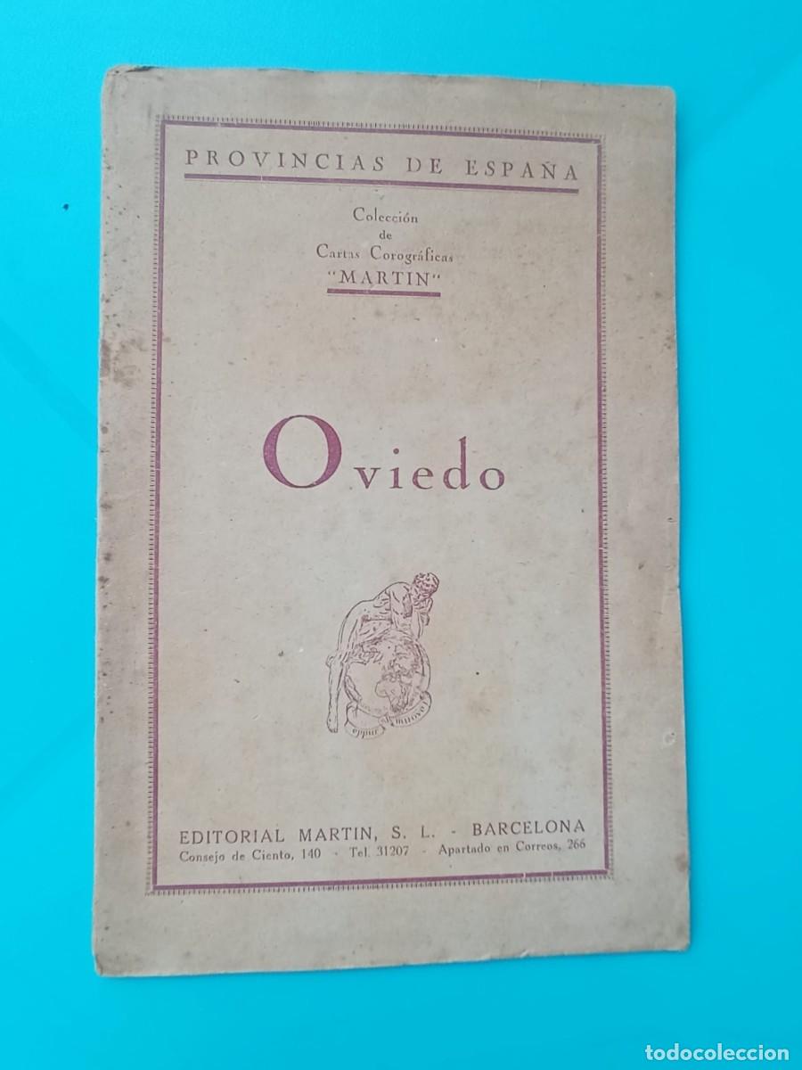 Libros de segunda mano: Oviedo. Colecci&oacute;n de cartas corogr&aacute;ficas &ldquo;Mart&iacute;n&rdquo;