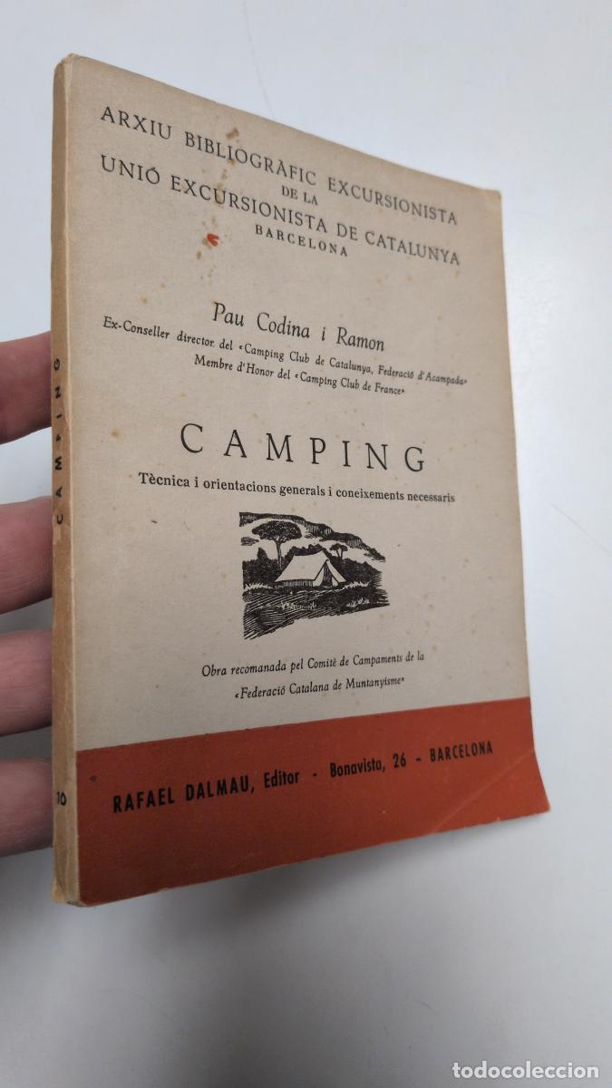Libros de segunda mano: Camping (en catal&agrave;) - Codina i Ramon, Pau