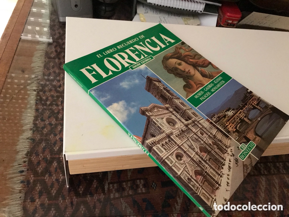 Libros de segunda mano: El libro recuerdo de Florencia. Edici&oacute;n espa&ntilde;ola. Bonechi. Incluye mapa