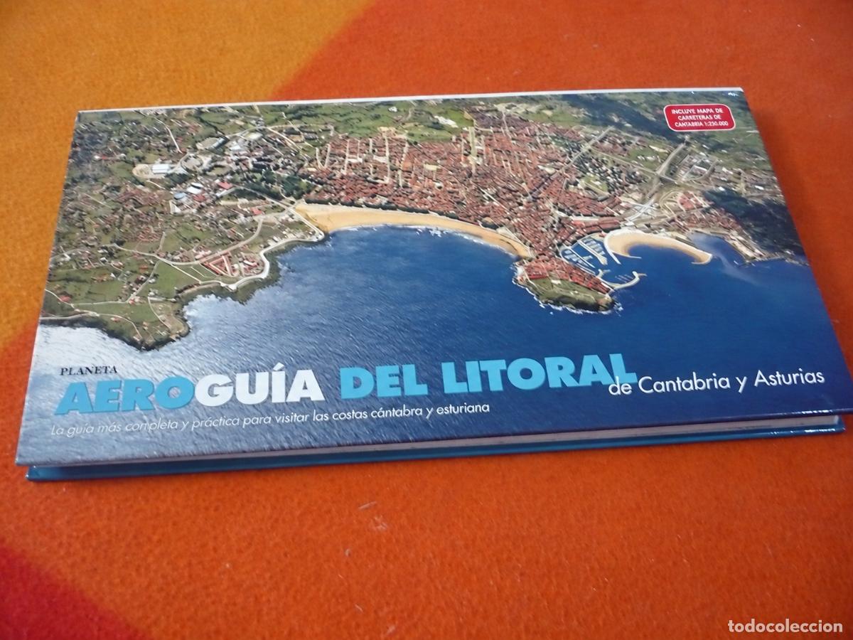 Libros de segunda mano: AEROGUIA DEL LITORAL DE CANTABRIA Y ASTURIAS GUIA COSTAS MAPAS PLANOS GEOGRAFIA