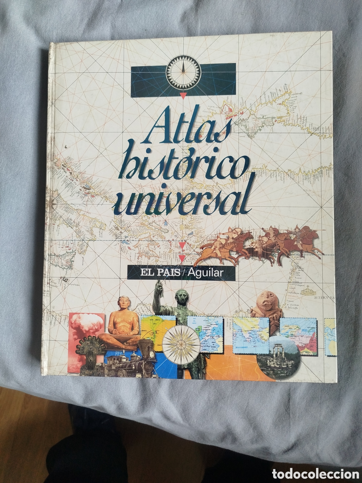 Libros de segunda mano: Atlas hist&oacute;rico universal.el pais-aguilar