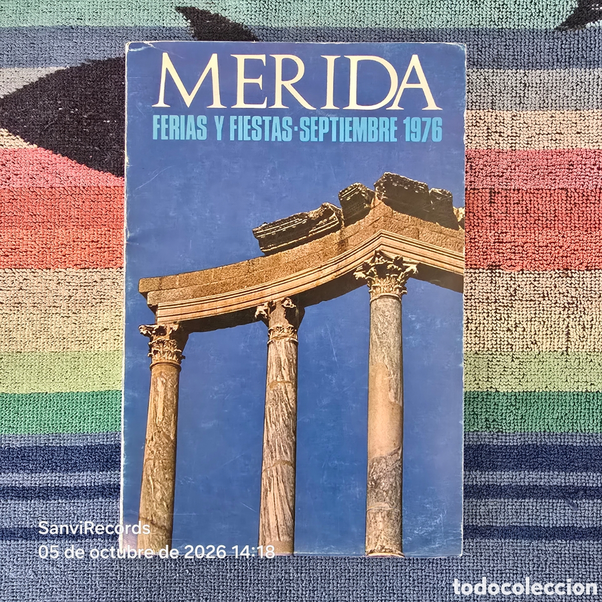 Libros de segunda mano: MERIDA, FERIAS Y FIESTAS (SEPTIEMBRE 1976)