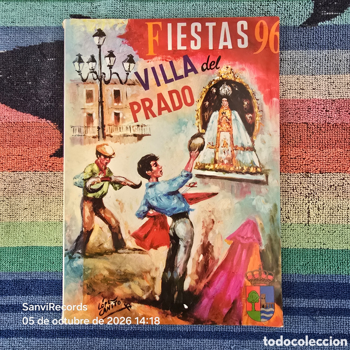 Libros de segunda mano: VILLA DEL PRADO, FIESTAS 96 (COMUNIDAD DE MADRID)