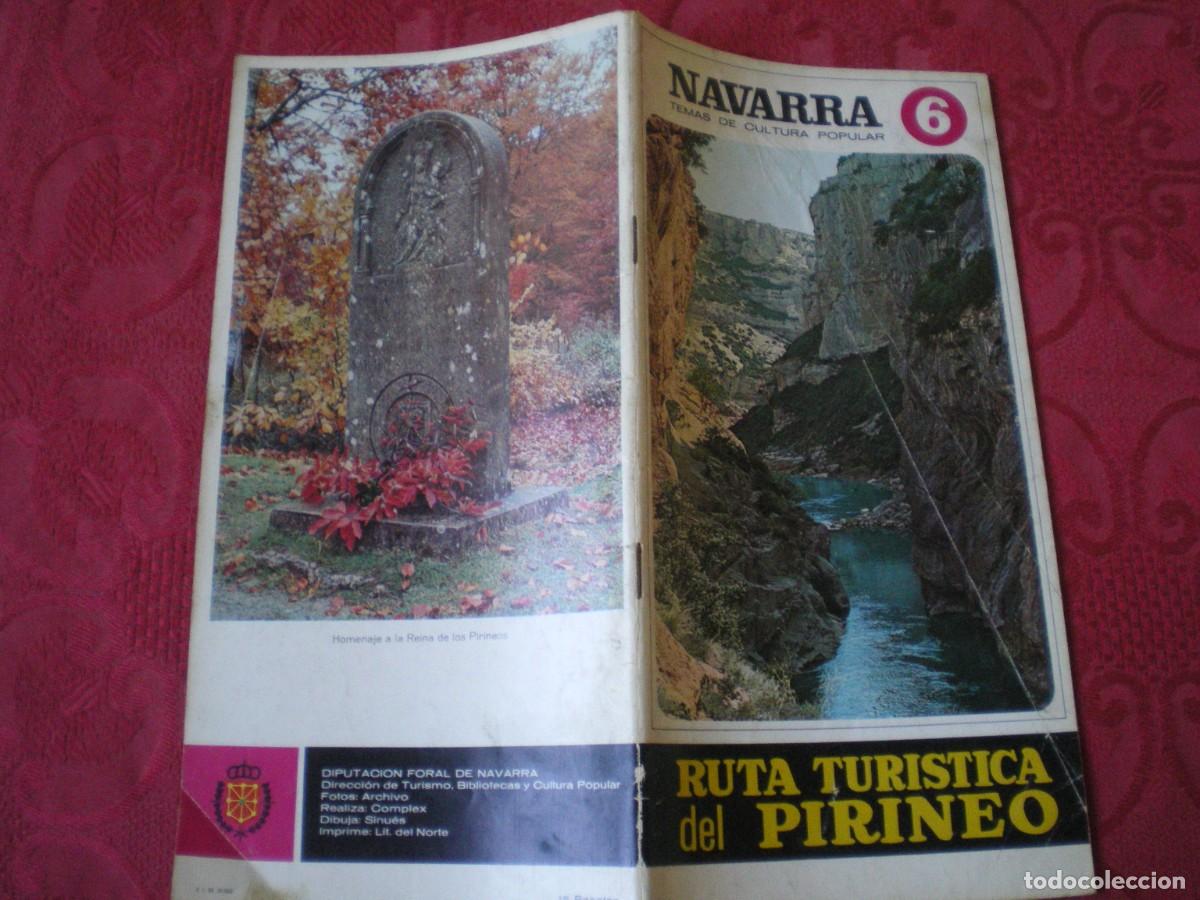 Libros de segunda mano: NAVARRA TEMAS DE CULTURA POPULAR 6. RUTA TUR&Iacute;STICA DEL PIRINEO. JOS&Eacute; LUIS OLLO LUNA.