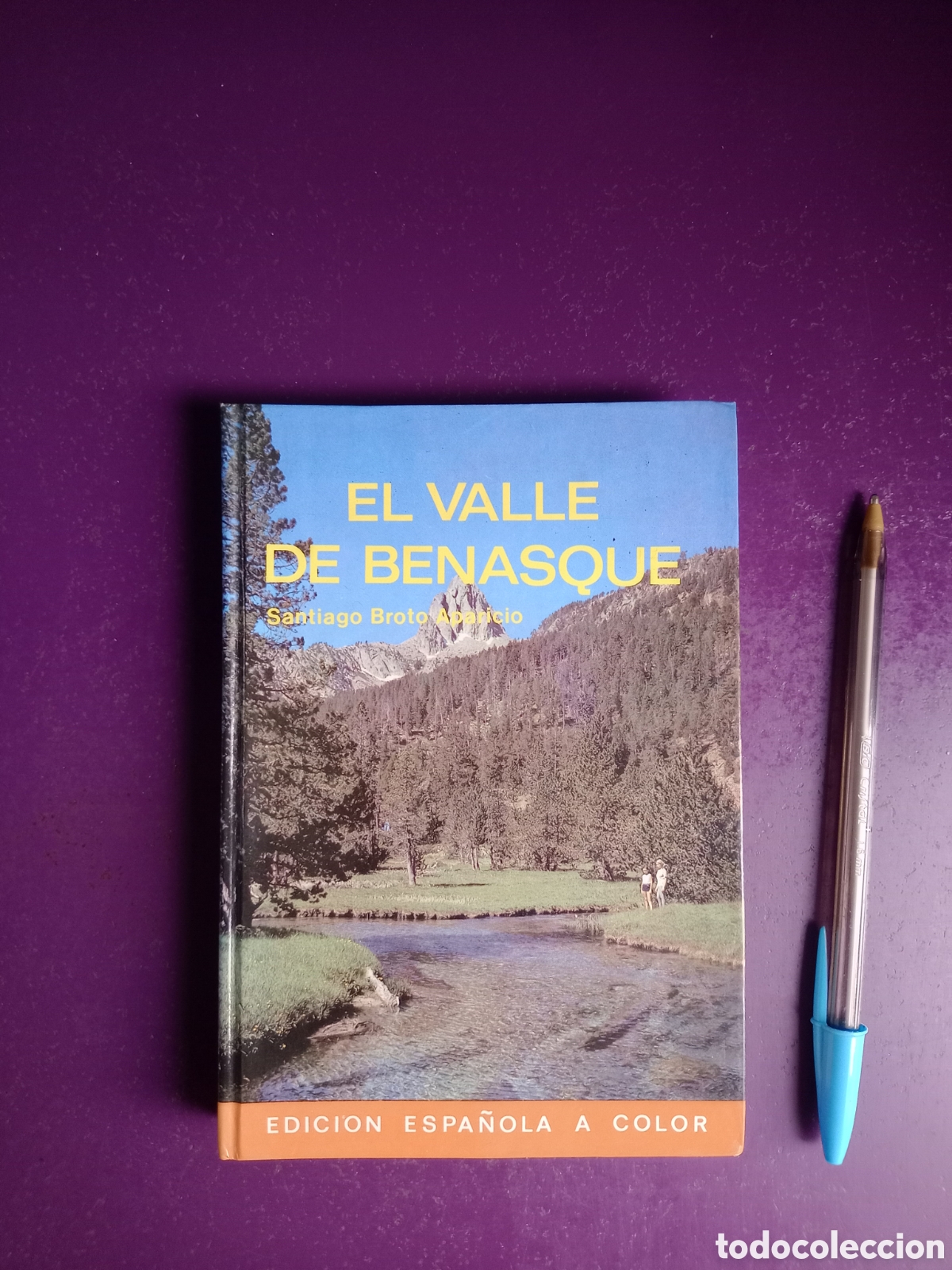 Libros de segunda mano: EL VALLE DE BENASQUE - SANTIAGO ROTO APARICIO, EDIT EVEREST 1980 - TAPA DURA, MAPAS, FOTOS, 224 PAGS