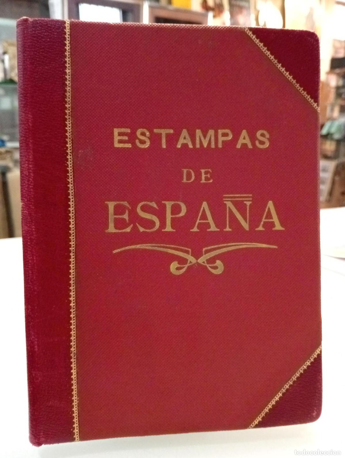 Libros de segunda mano: Estampas de Espa&ntilde;a [Dedicado] - Algarra Rafegas, Antonio.