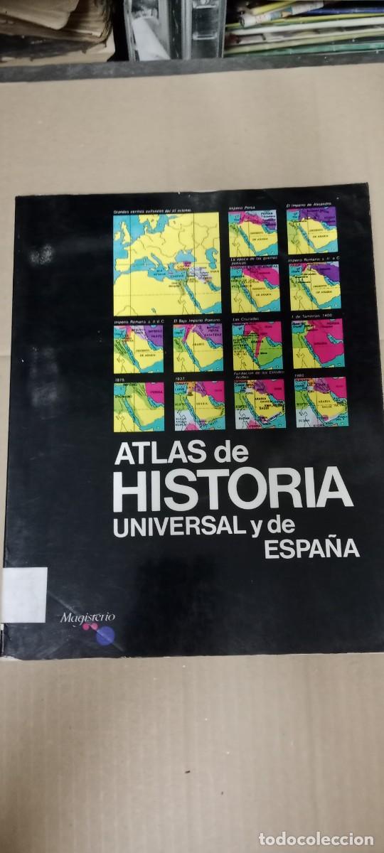 Libros de segunda mano: ATLAS DE HISTORIA UNIVERSAL Y DE ESPA&Ntilde;A LIBRO CU-1A