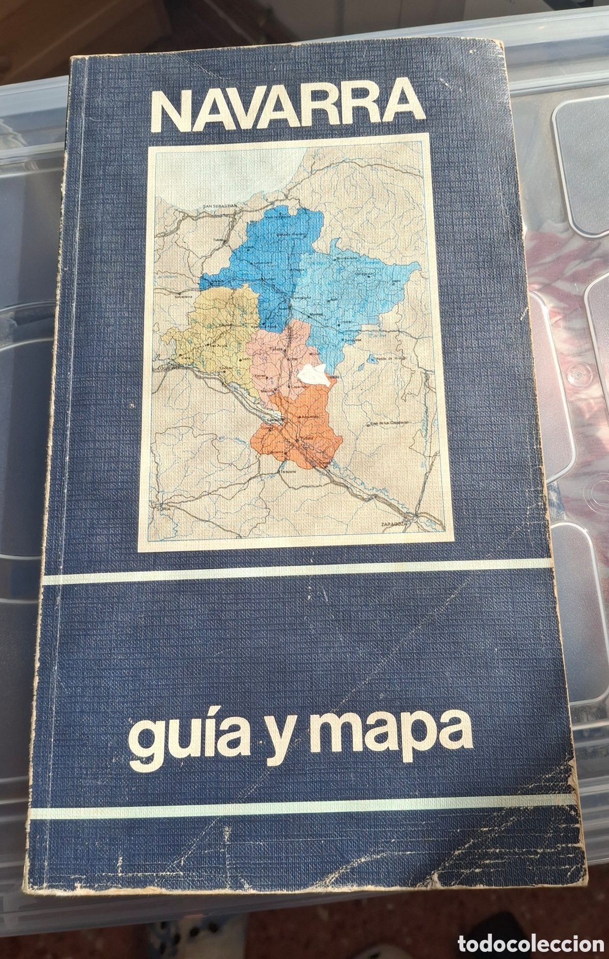 Libros de segunda mano: NAVARRA, GU&Iacute;A Y MAPA, 1986