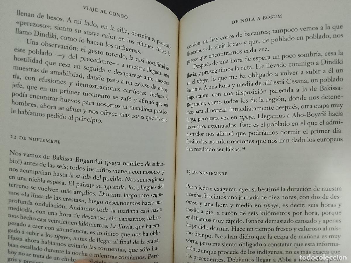 Libros de segunda mano: Andr&eacute; Gide: Viaje al Congo (Ediciones Pen&iacute;nsula. 2010) - Foto 5