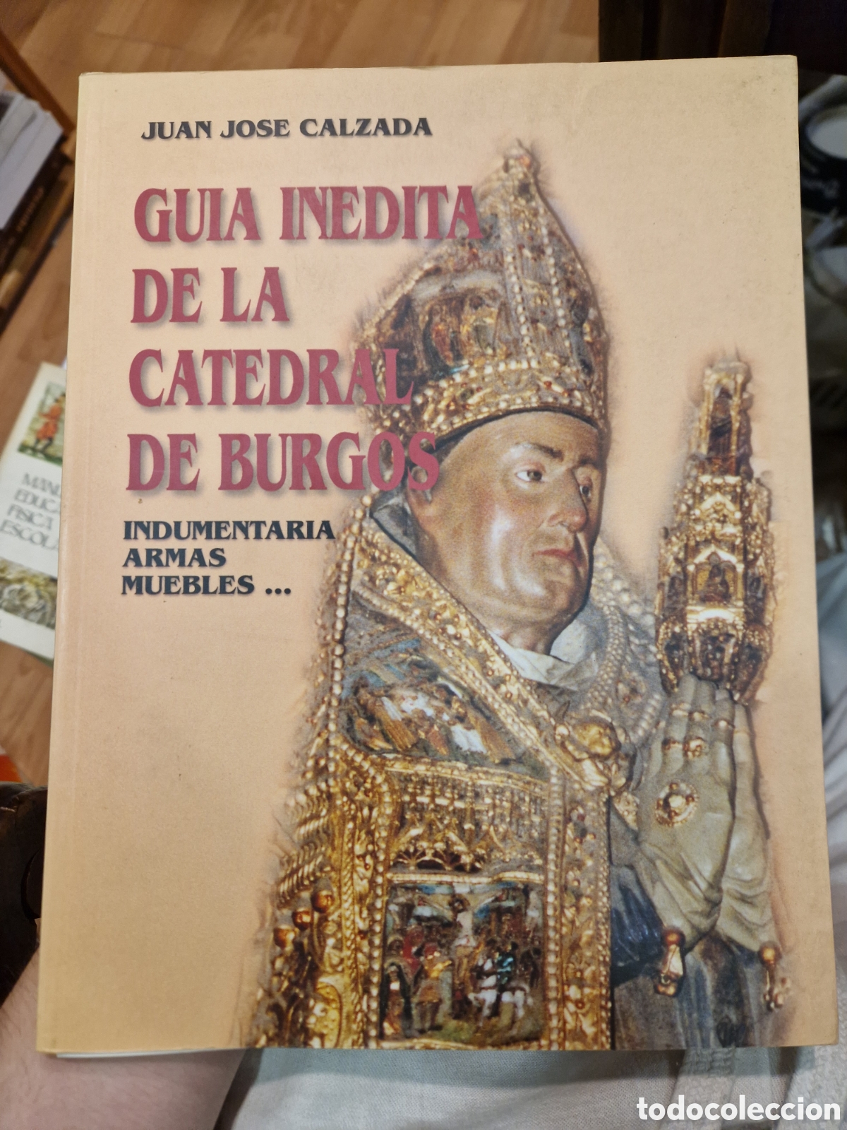 Libros de segunda mano: CALZADA, Juan Jos&eacute;. Gu&iacute;a in&eacute;dita de la Catedral de Burgos: (Indumentaria, armas, muebles,-)