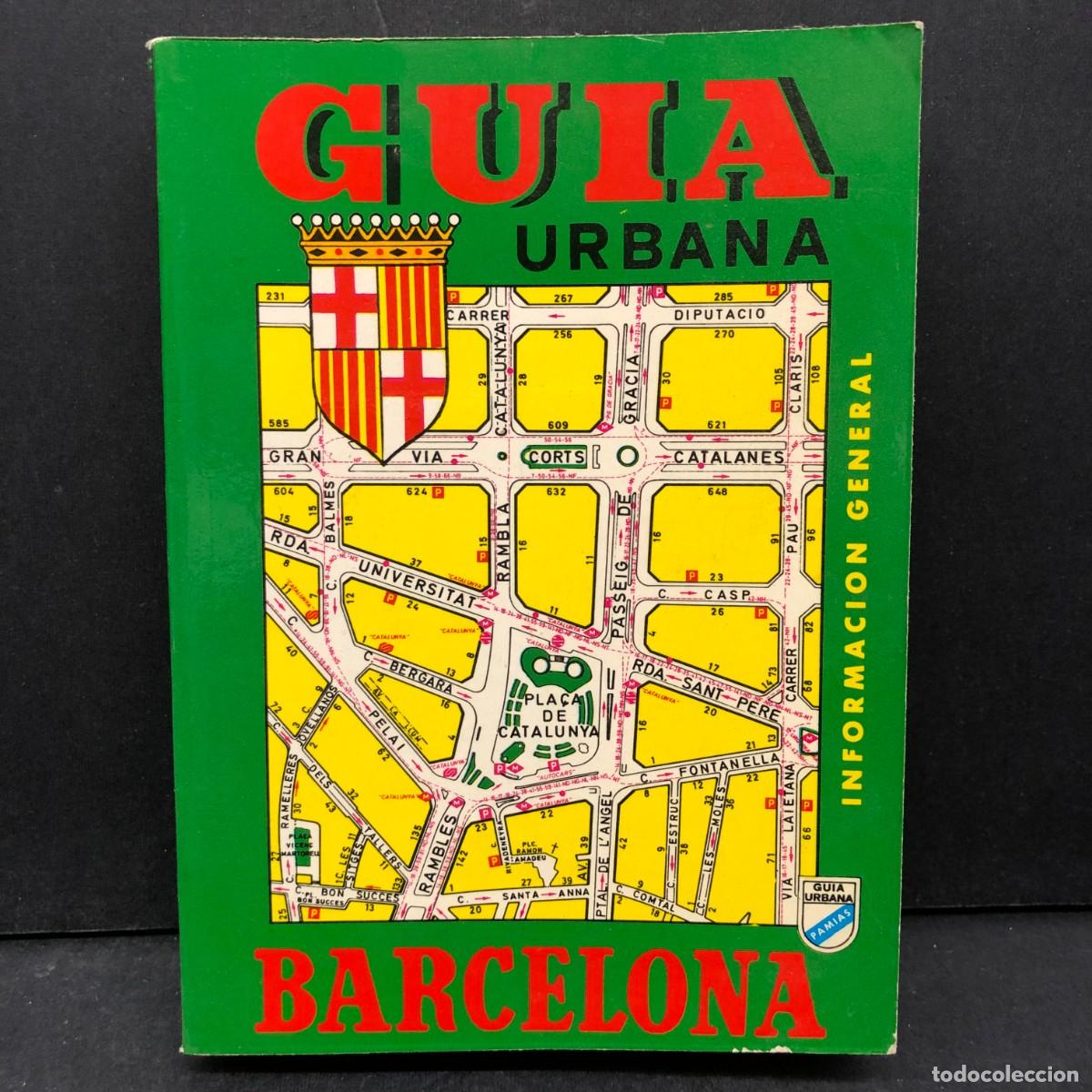 Libros de segunda mano: GUIA URBANA DE BARCELONA - INFORMACION GENERAL - PAMIAS / 85