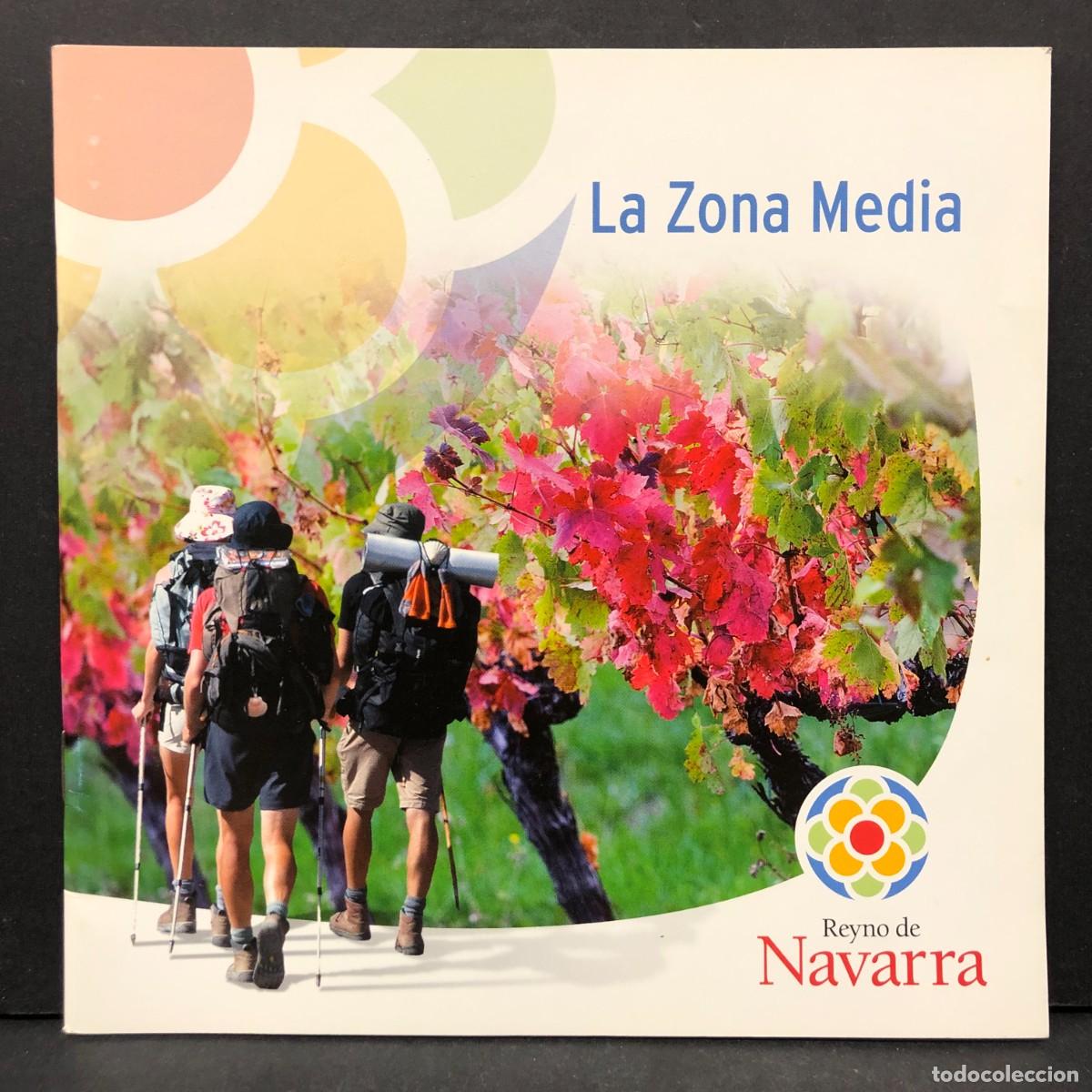 Libros de segunda mano: LA ZONA MEDIA - REYNO DE NAVARRA - TIERRA DE DIVERSIDAD / 114