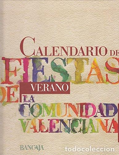 Libros de segunda mano: Biblioteca Fons Valenci&agrave; T&iacute;tulo: Calendario de fiestas de la Comunidad Valenciana. 4 tomos, nuevo.