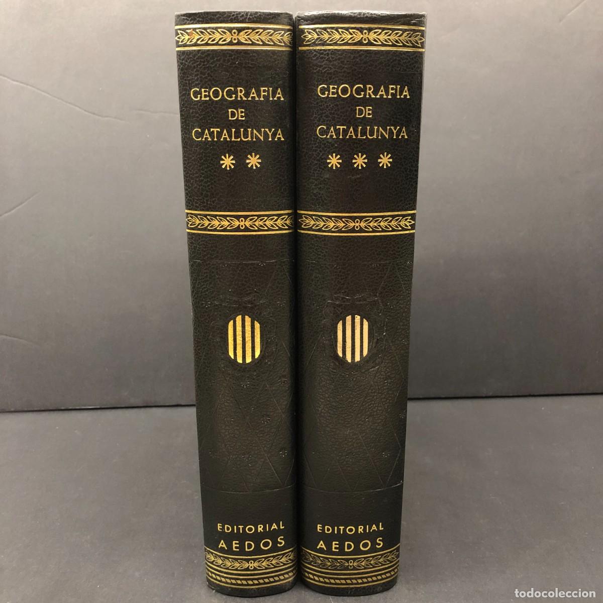 Libros de segunda mano: GEOGRAFIA DE CATALUNYA - EDITORIAL AEDOS - II Y III - GEOGRAFIA COMARCAL 1 Y 2 / 335