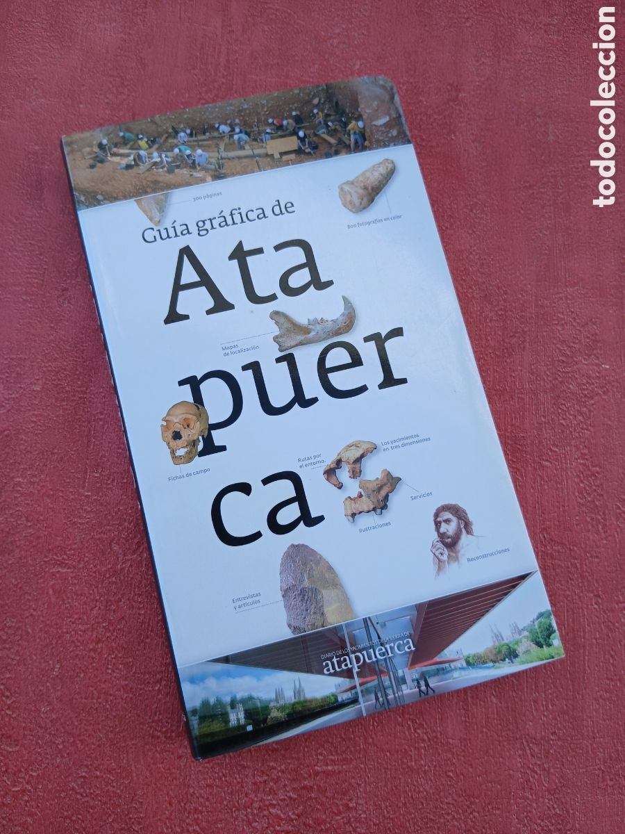 Libros de segunda mano: Gu&iacute;a gr&aacute;fica de Atapuerca.