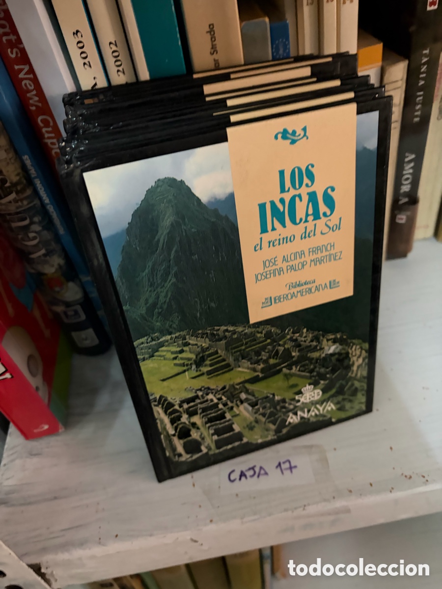 Second hand books: Caja17 LOS INCAS el reino del Sol JOSE ALCINA FRANCH iberoamericana