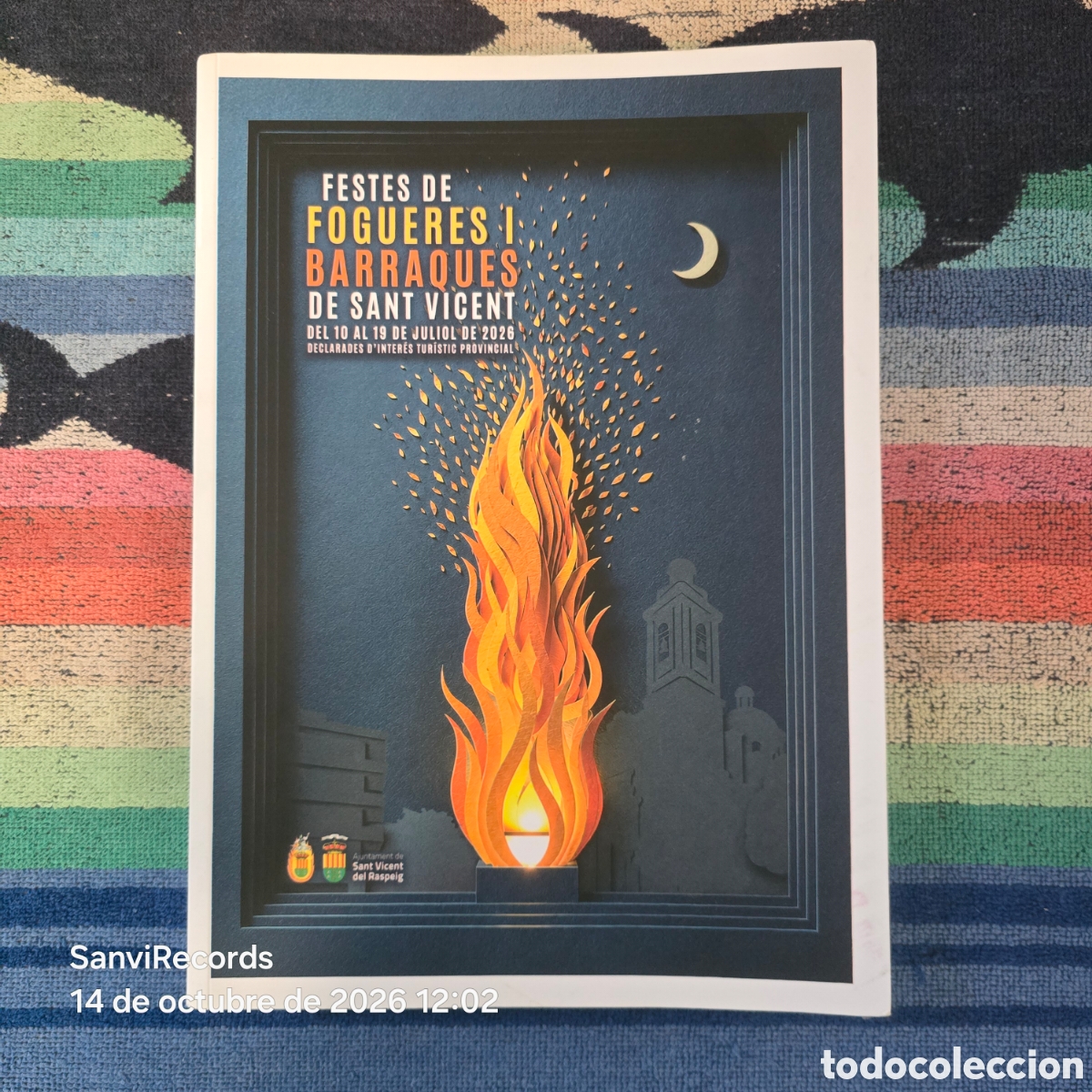 Livres d'occasion: FESTES DE FOGUERES I BARRAQUES DE SANT VICENT 2026 (SAN VICENTE DEL RASPEIG)