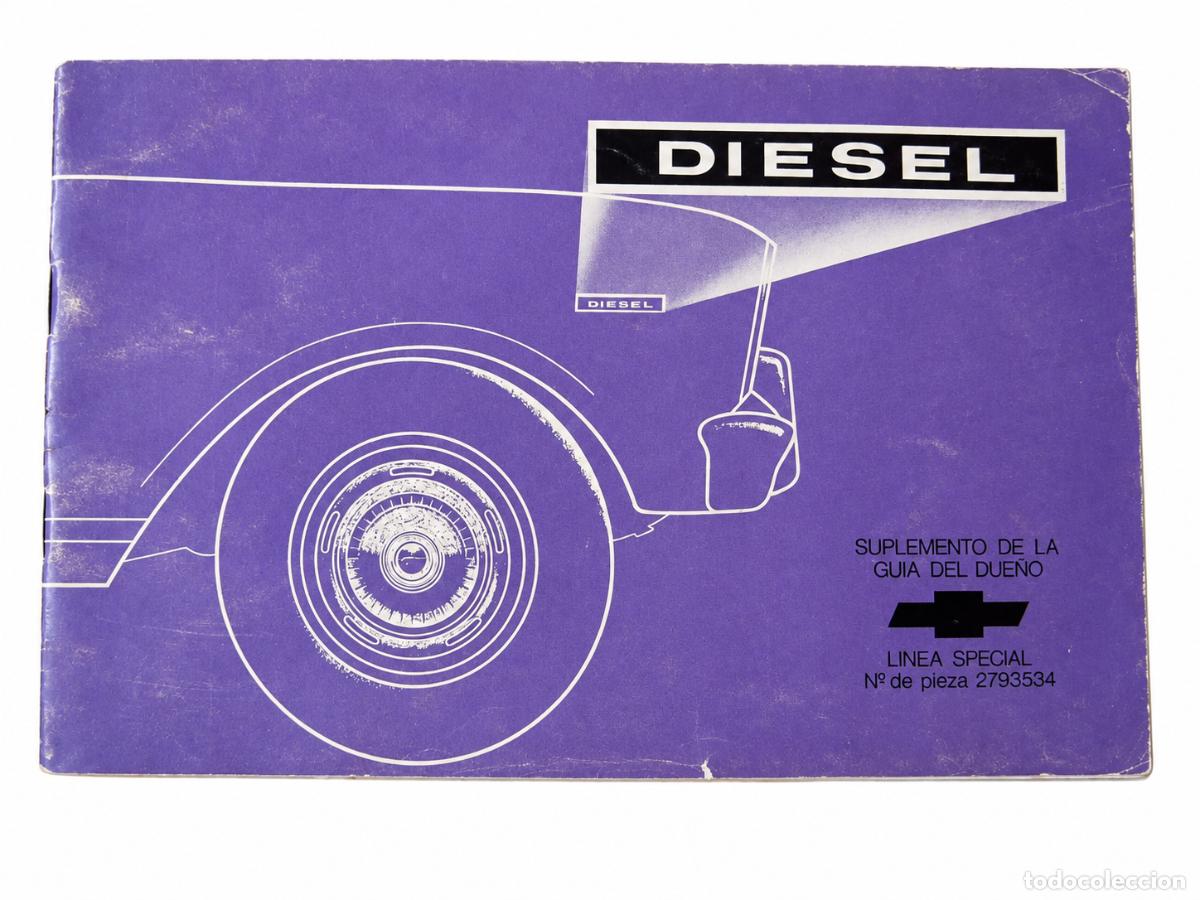 Gebrauchte B&uuml;cher: Chevrolet &ndash; Diesel. Suplemento de la gu&iacute;a del due&ntilde;o &ndash; General Motors Argentina &ndash;LM