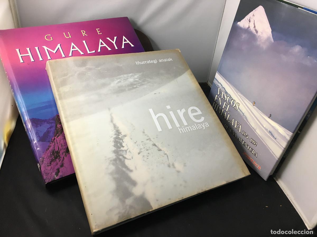 Livros em segunda m&atilde;o: Lote de 3 Libros: Hire Himalaya. Gure Himalaya. Vascos en el Himalaya.