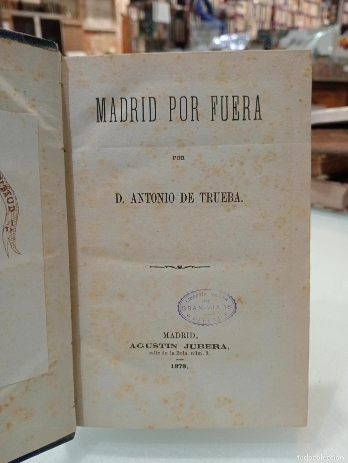 Gebrauchte B&uuml;cher: Madrid por fuera - de Trueba, Antonio.