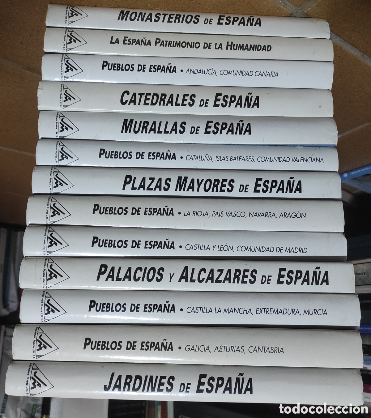 Livros em segunda m&atilde;o: PATRIMONIO CULTURAL DE ESPA&Ntilde;A - EDICIONES RUEDA. 12 TOMOS