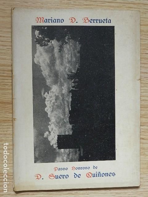 Livres d'occasion: Passo honroso definido por Don Suero de Qui&ntilde;ones 1434 Puente &Oacute;rbigo Le&oacute;n Mariano D Berrueta a&ntilde;o 1934