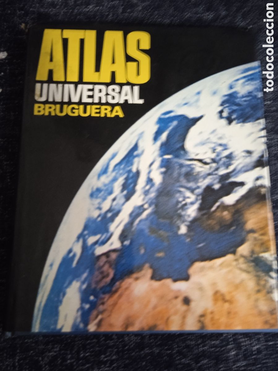 Second hand books: ATLAS UNIVERSAL BRUGUERA 1971