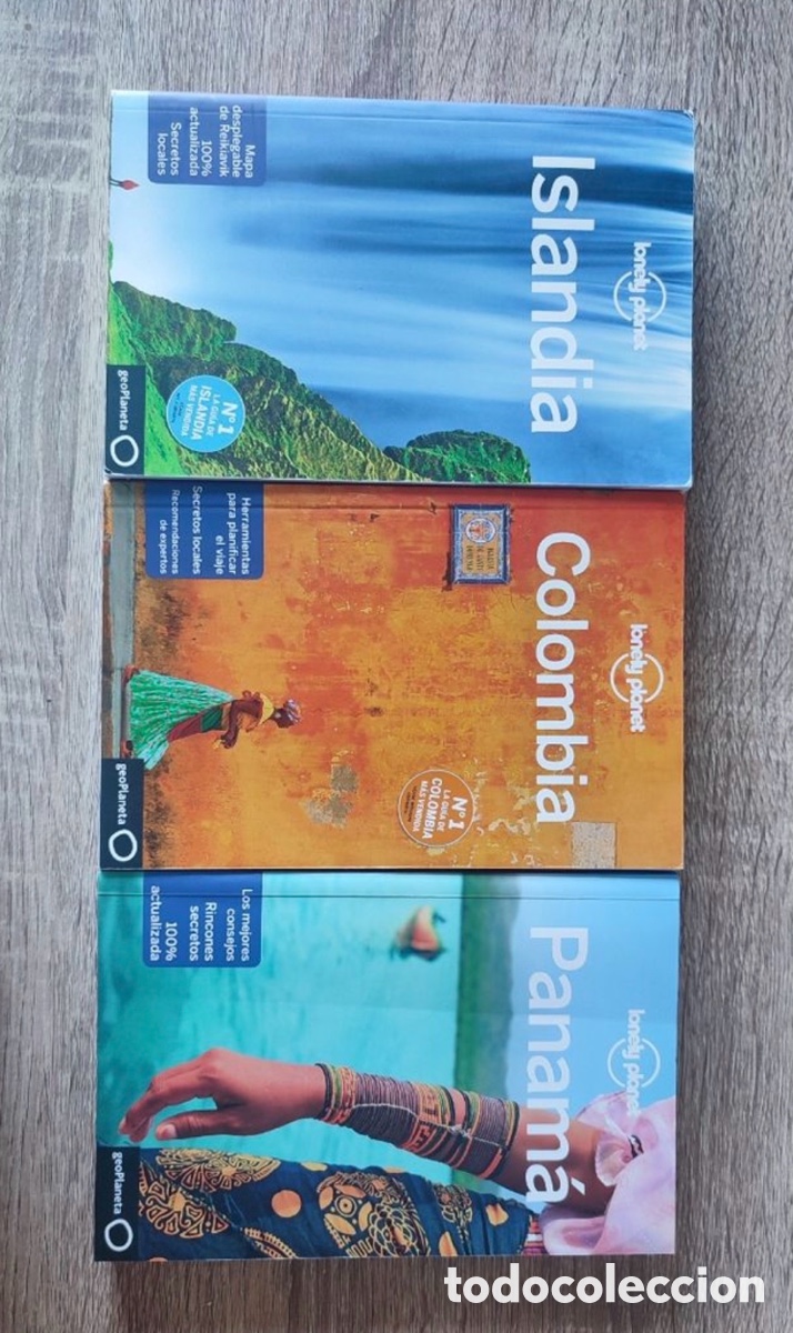 Second hand books: Gu&iacute;as de viaje Lonely Planet: Islandia, Colombia y Panam&aacute;