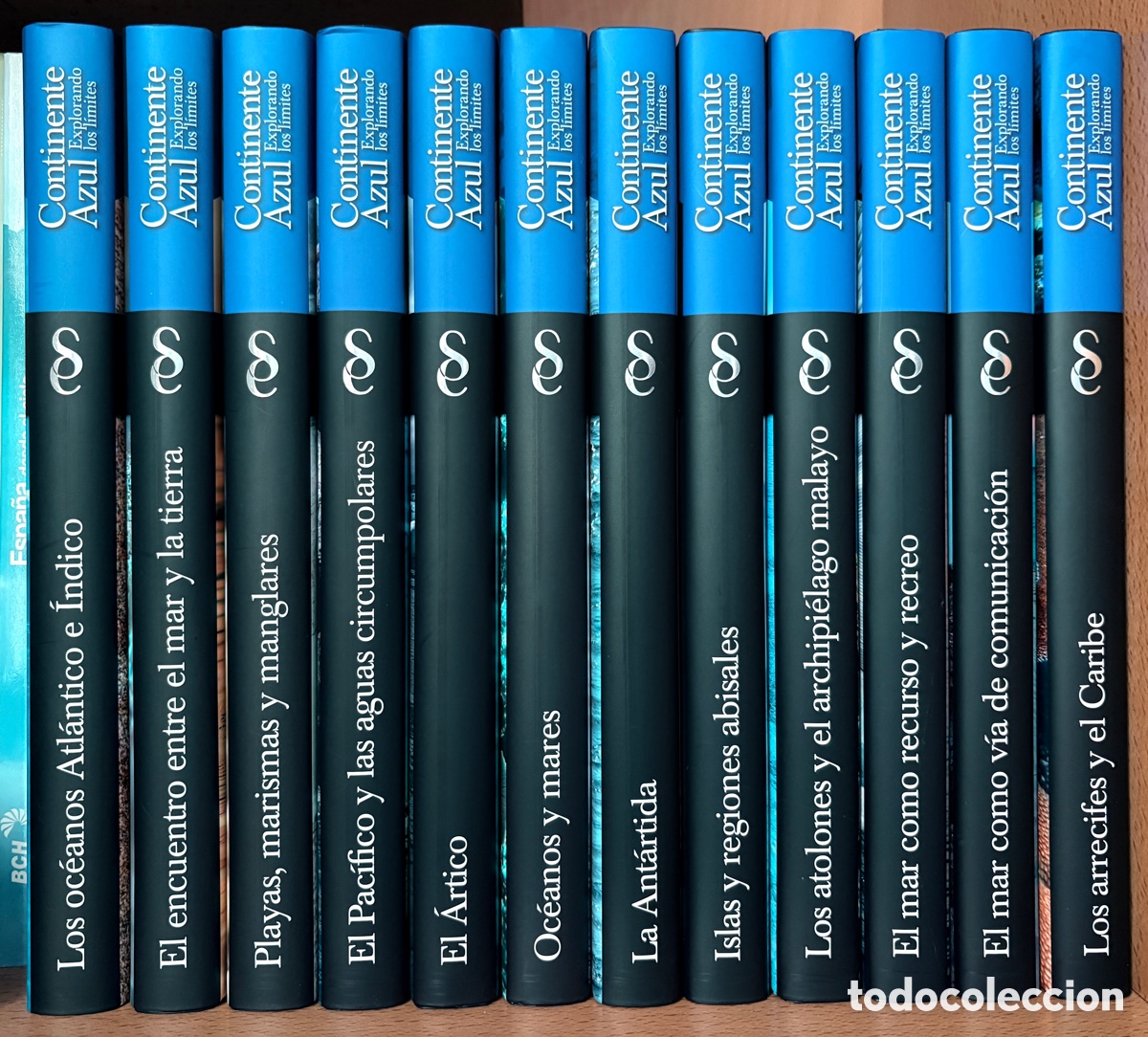 Libros de segunda mano: (L*062*) Colecci&oacute;n 12 Tomos &rdquo;Continente Azul. Explorando los l&iacute;mites&rdquo; - Signo Editores (2011)