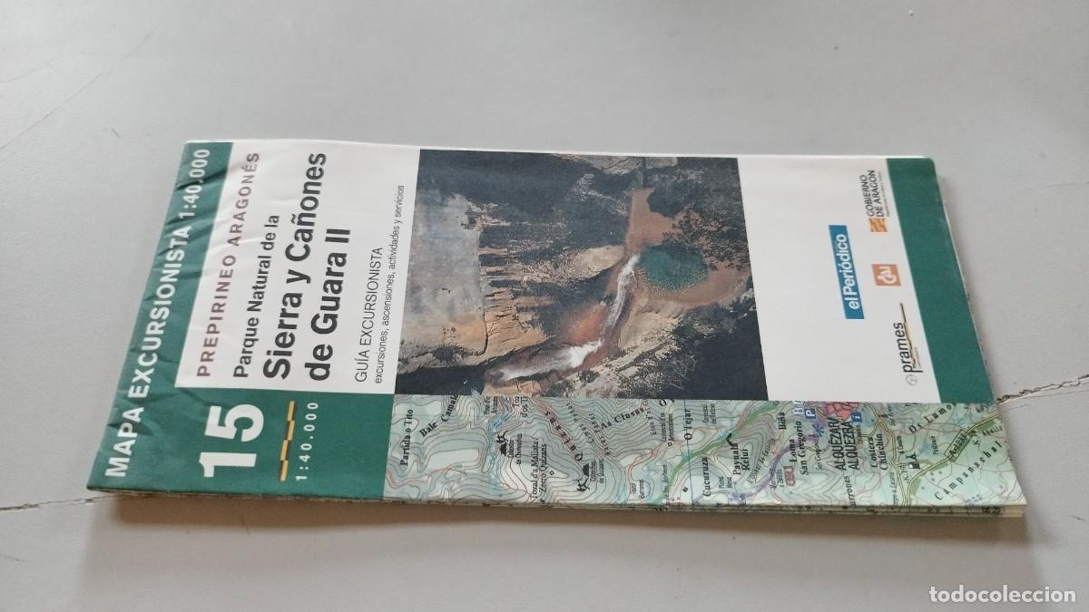 Libros de segunda mano: SIERRA Y CA&Ntilde;ONES DE GUARA II / GARA 6-7-8 / EL PERIODICO DE ARAGON / GOBIERNO DE ARAGON