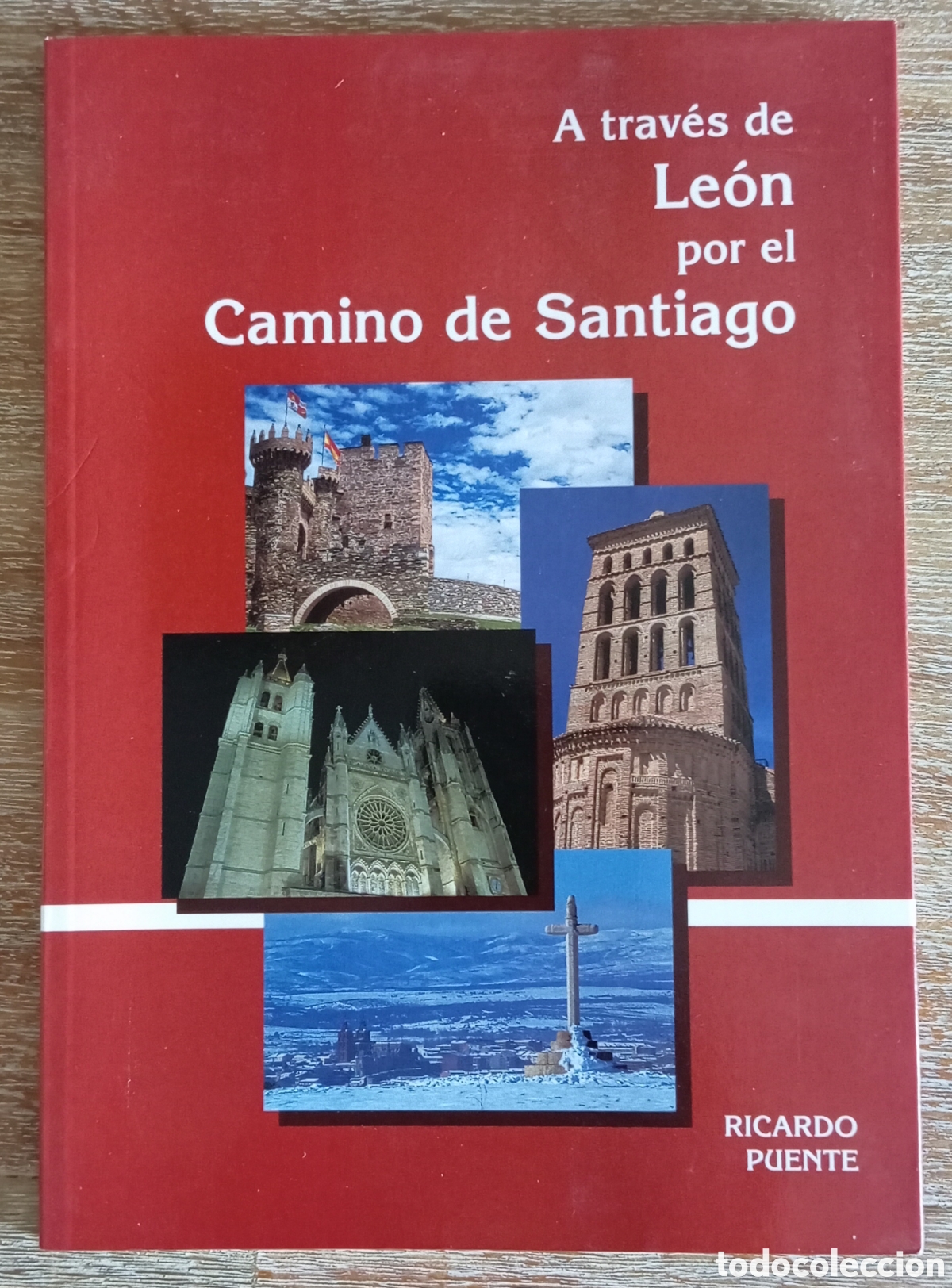 Libros de segunda mano: A TRAVES DE LEON POR EL CAMINO DE SANTIAGO - RICARDO PUENTE