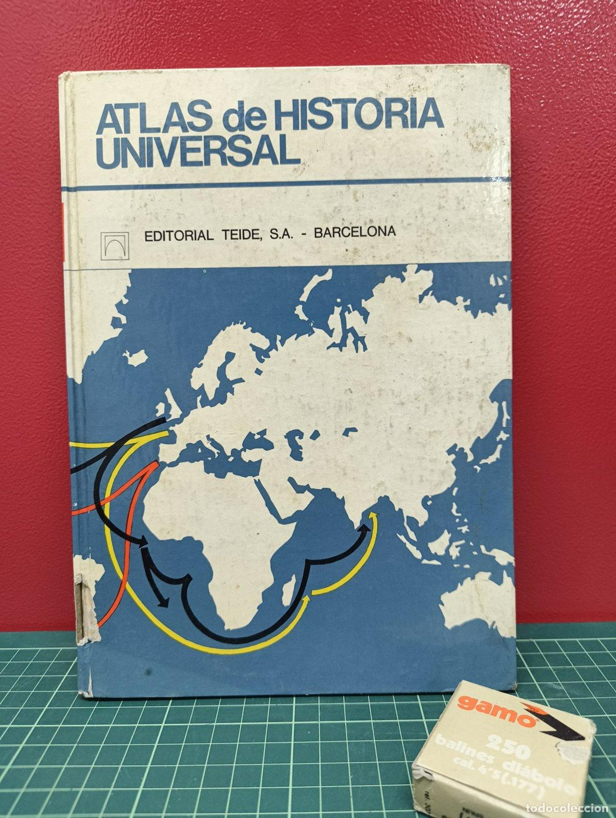 Libros de segunda mano: Atlas de historia universal - Teide