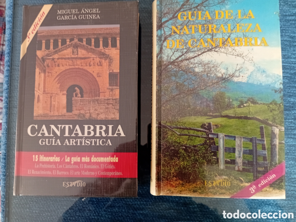 Libros de segunda mano: GUIAS DE LA NATURALEZA Y ARTISTICA DE CANTABRIA