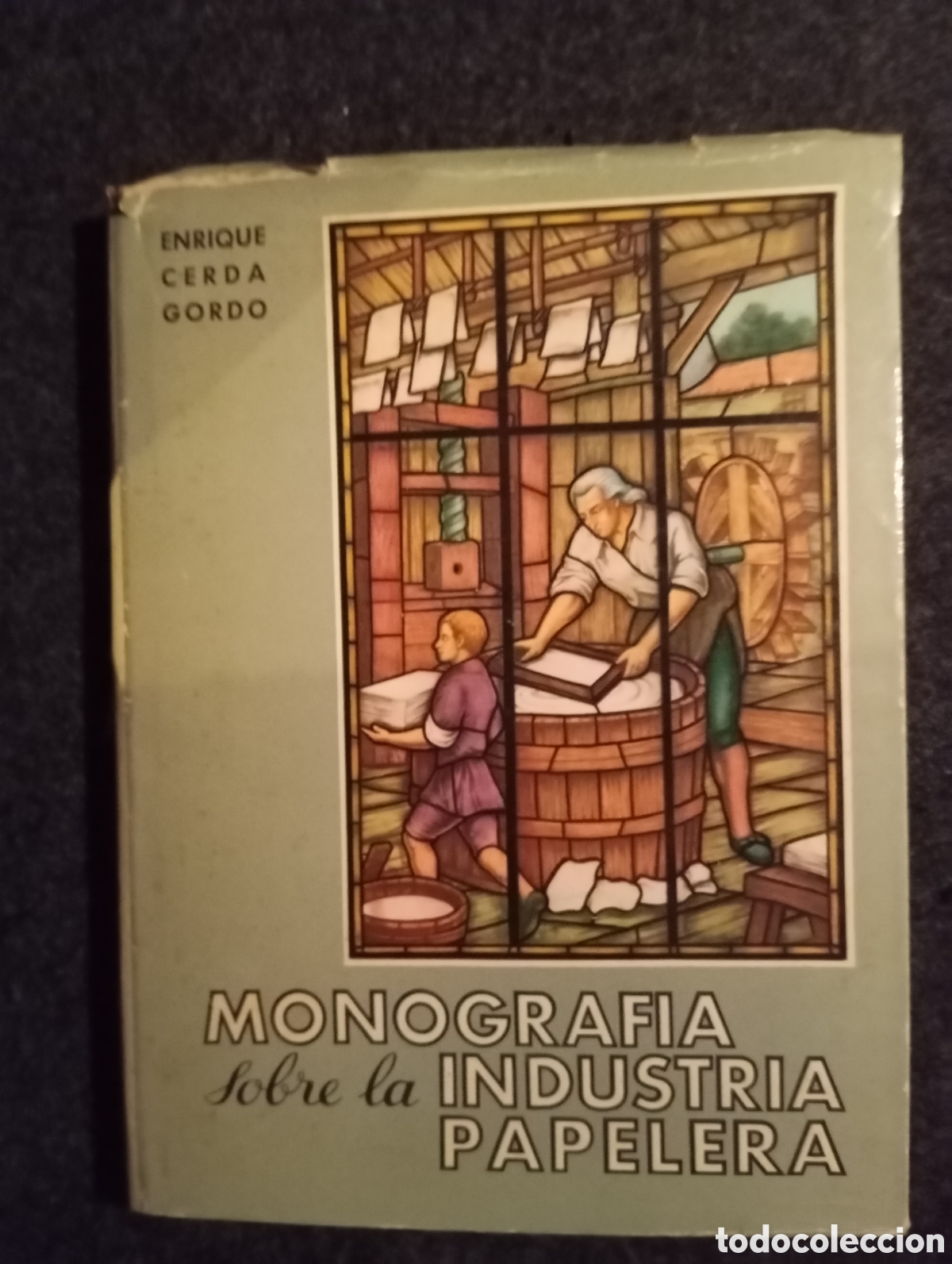 Libros de segunda mano: MONOGRAFIA SOBRE LA INDUSTRIA PAPELERA