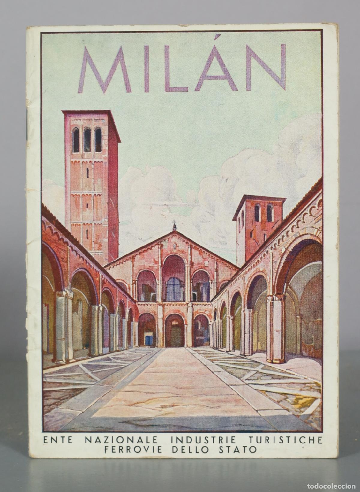 Libros de segunda mano: Mil&aacute;n - Ente Nazionale Industrie Turistiche - Ferrovie Dello Stato