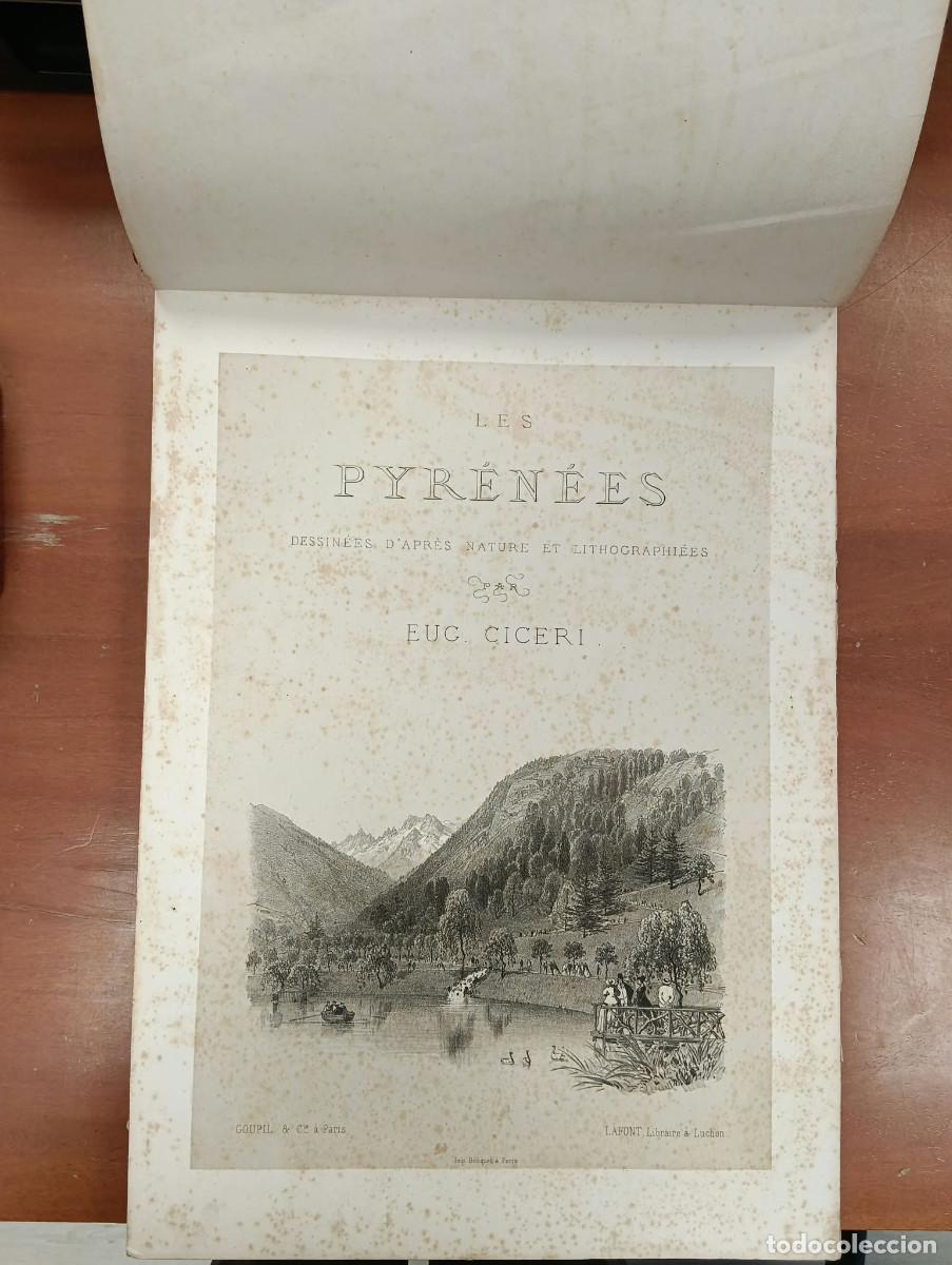 Libros de segunda mano: Souvenir de Pau et ses Environs. Les Pyr&eacute;n&eacute;es. Dessin&eacute;es d'apr&egrave;s nature et lithographi&eacute;es.