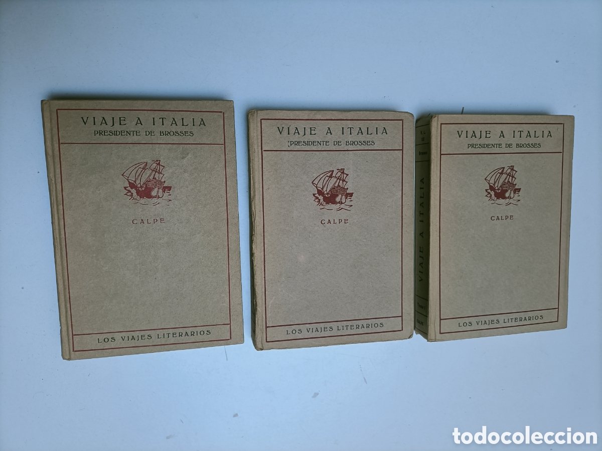 Libros de segunda mano: Viaje a Italia. Presidente de Brosses