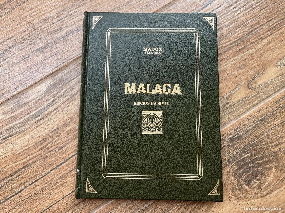 Libros de segunda mano: MALAGA DE MADOZ. FACSIMIL. EDICIONES ANDALUZAS UNIDAS
